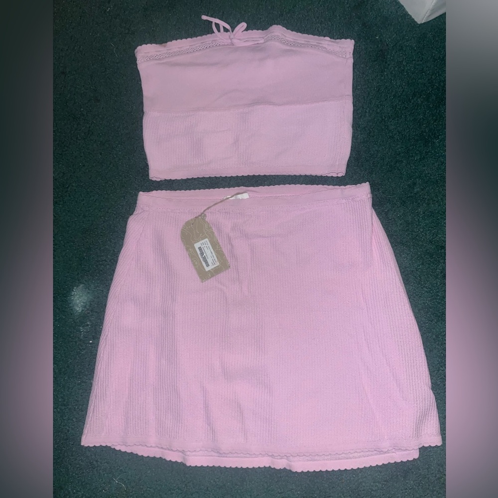 Two Piece Pink Set